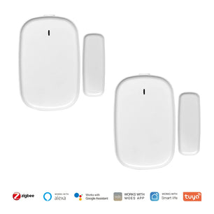 Moes 2.4GHz Plastic Home Security Smart Door Window Sensor