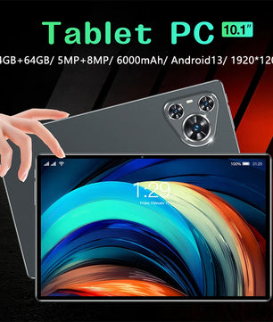 5000mAh 5MP 4GB RAM 64GB ROM Fast Charging 10.1 Inch Tablet
