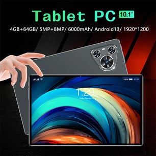 5000mAh 5MP 4GB RAM 64GB ROM Fast Charging 10.1 Inch Tablet