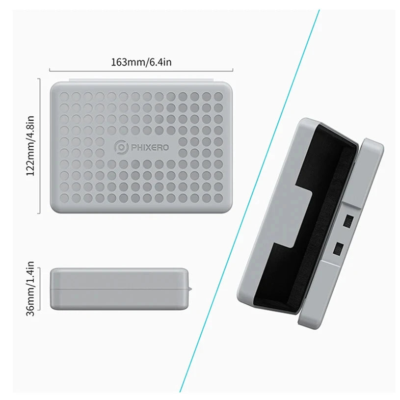 3.5 Inch HDD SSD External Case Hard Drive Storage Box For PC