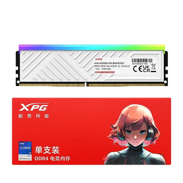 8GB - 16GB 1.35V DDR4 3200 MHz RGB Heatsink Memory RAM For Laptops