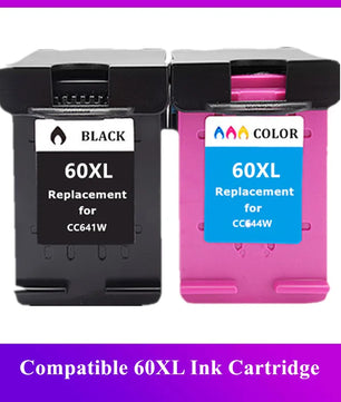 HP60XL Ink Cartridge Compatible For HP Deskjet F2480 F2420 F4480 F4580