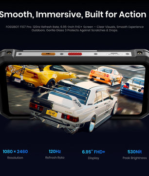 28000mAh 512GB Android F107 PRO 5G Rugged Smartphone