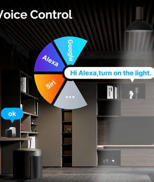 Moes Tuya WiFi Concave Glass Smart Switch with Alexa Google