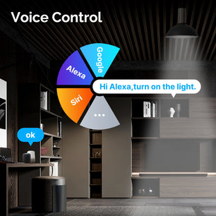 Moes Tuya WiFi Concave Glass Smart Switch with Alexa Google