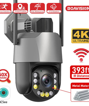 Boavision 8MP WIFI Waterproof Night Vision Surveillance Camera