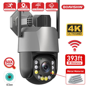 Boavision 8MP WIFI Waterproof Night Vision Surveillance Camera