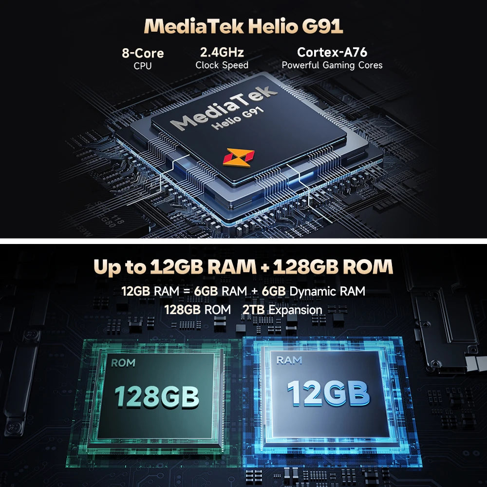 10360mAh 128GB 120Hz Android Armor X16 4G Rugged Smartphone