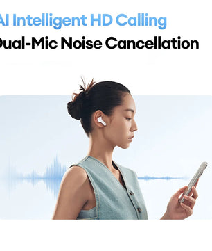 Silica Gel Dynamic Vocalism Bluetooth 6.0 Wireless Earphones