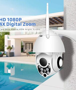 IP66 3.6mm Wifi 1080P HD CCTV Security Dome Camera