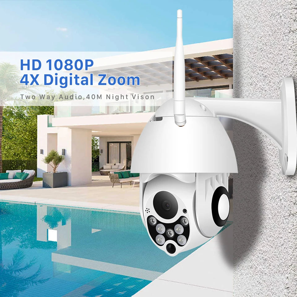 IP66 3.6mm Wifi 1080P HD CCTV Security Dome Camera