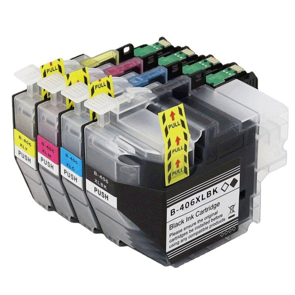 LC406XL Ink Cartridge For Brother MFC-J4535DW MFC-J5855DW Printer