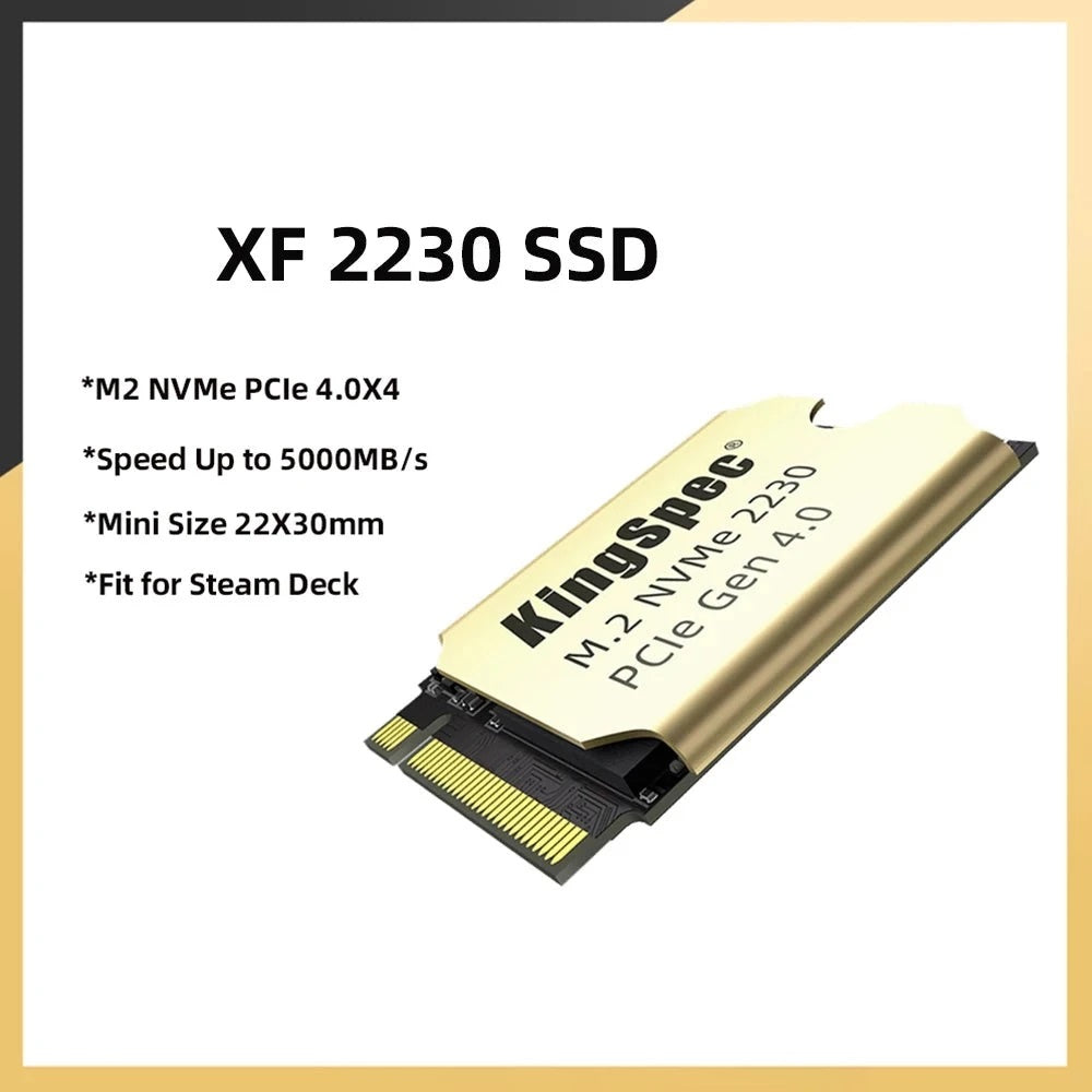 512GB - 1TB PCI Express Internal Solid State Disk For Steam Deck