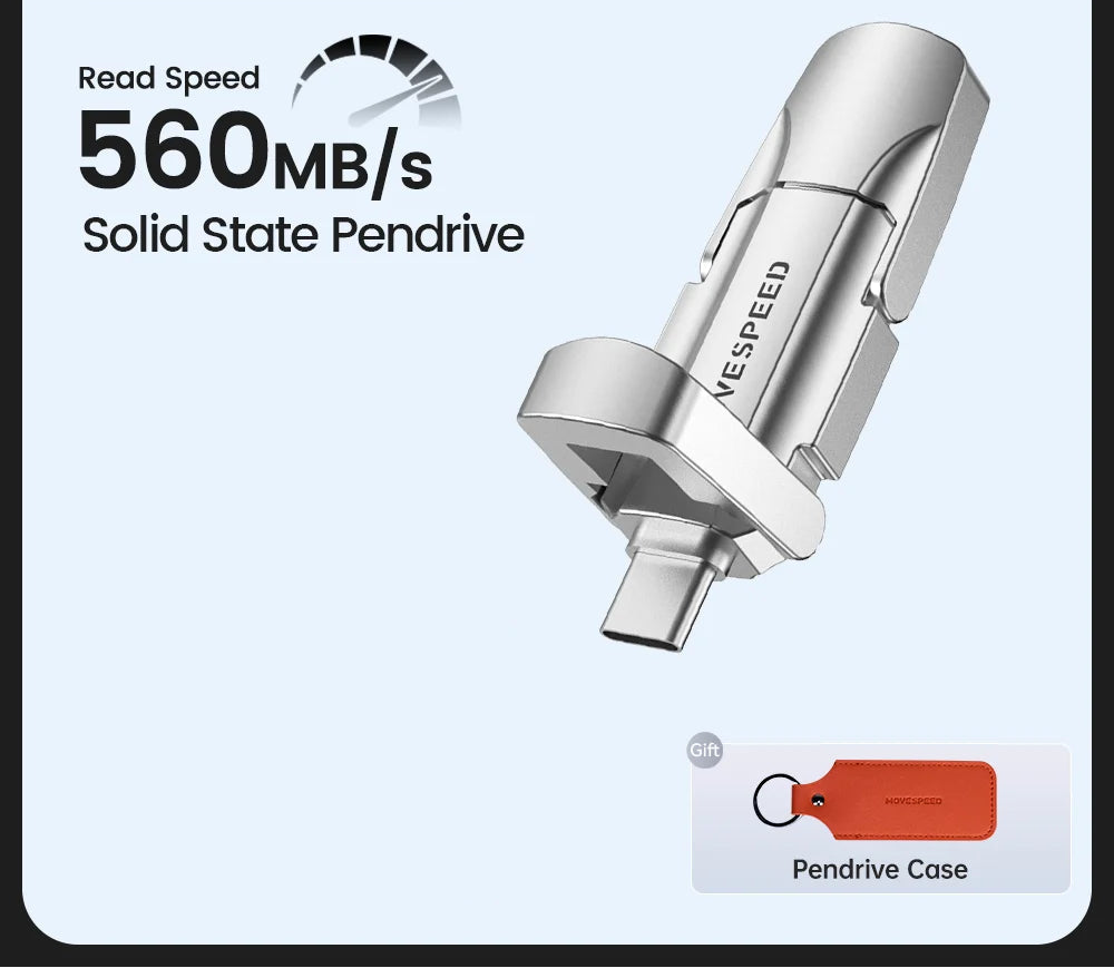 High Speed USB 3.2 USB Type C Gen 2 Pendrive For Android