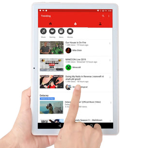 5000mAh 4GB RAM 64GB ROM 10.1 Inches Touch Android 11.0 Tablet