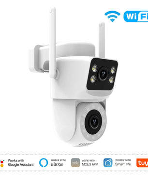 Moes 2.4GHz 8MP Outdoor Waterproof Auto Track Two Way Camera