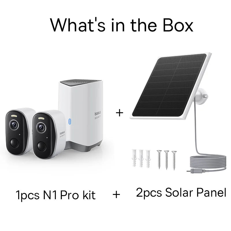 16TB IP67 Security Protection N1 Plus 2K Outdoor Camera