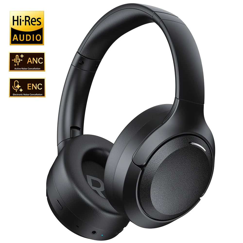 Plastic Dynamic Vocalism Wireless Bluetooth 5.4 Over Ear Headphones