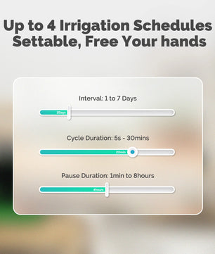 MOES Smart Water Timer Irrigation Controller with Alexa Google Home