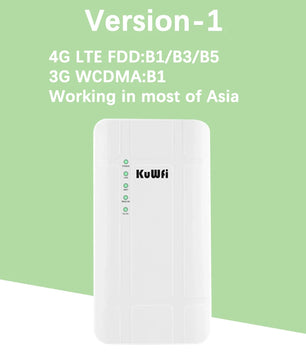 300Mbps WIFI Router Waterproof 4G Sim Adapter CAT4 for IP Camera