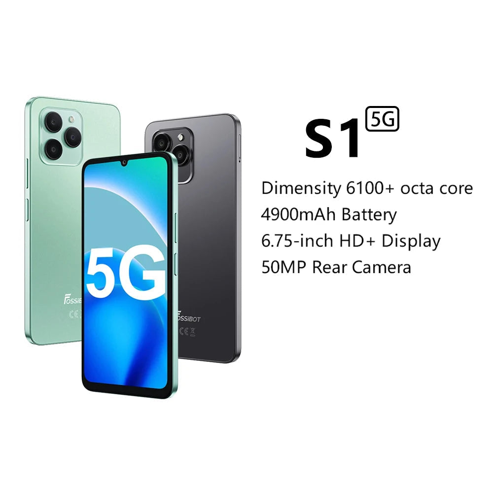 S1 5G Android Normal Screen HD Display Fast Charging Smartphone