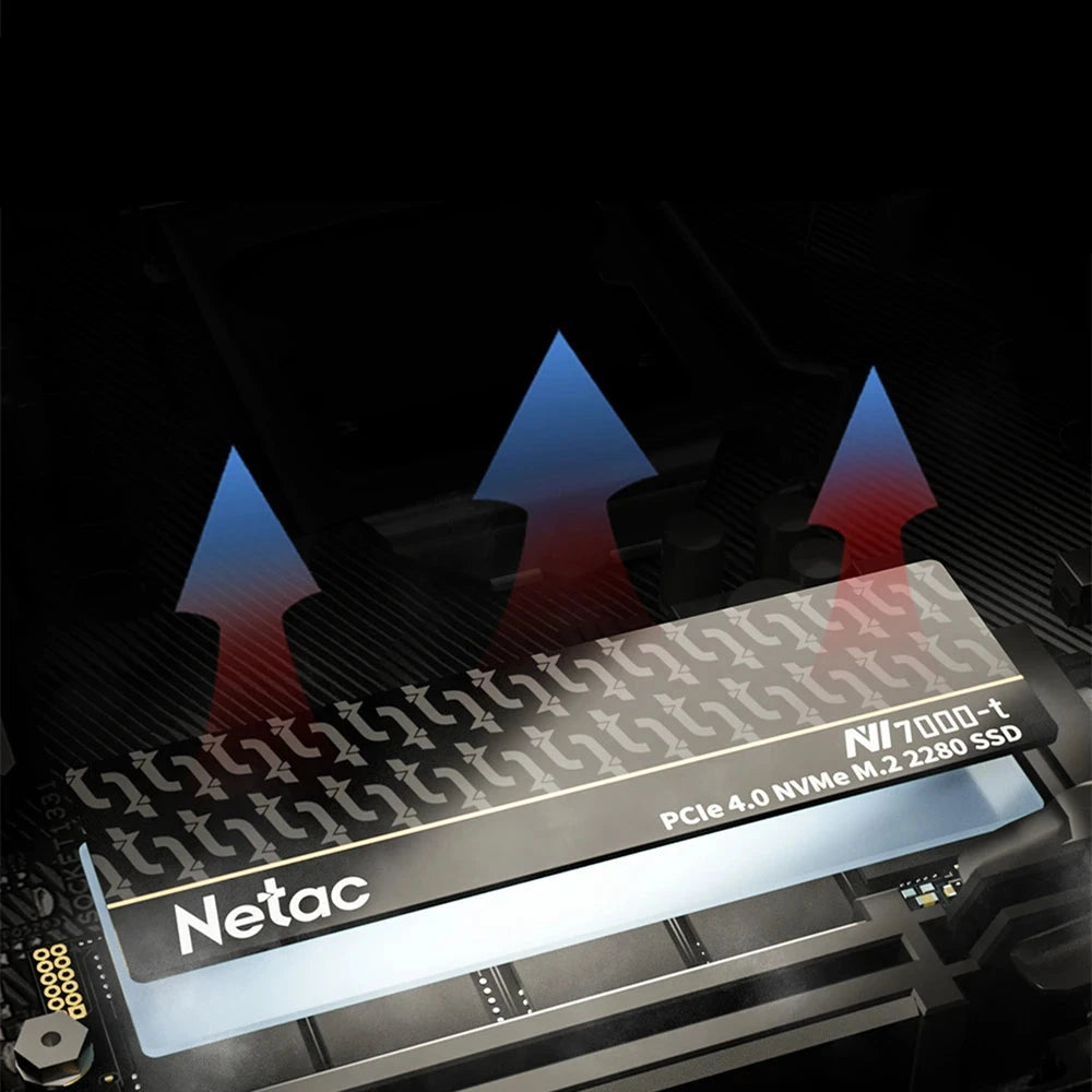 2TB PCIe 4.0x4 M.2 NVMe Internal Solid State Disk