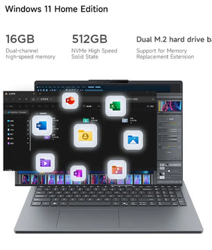 Lenovo AMD Ryzen7 8745H 32GB RAM 512GB SSD 16 Inch Laptop