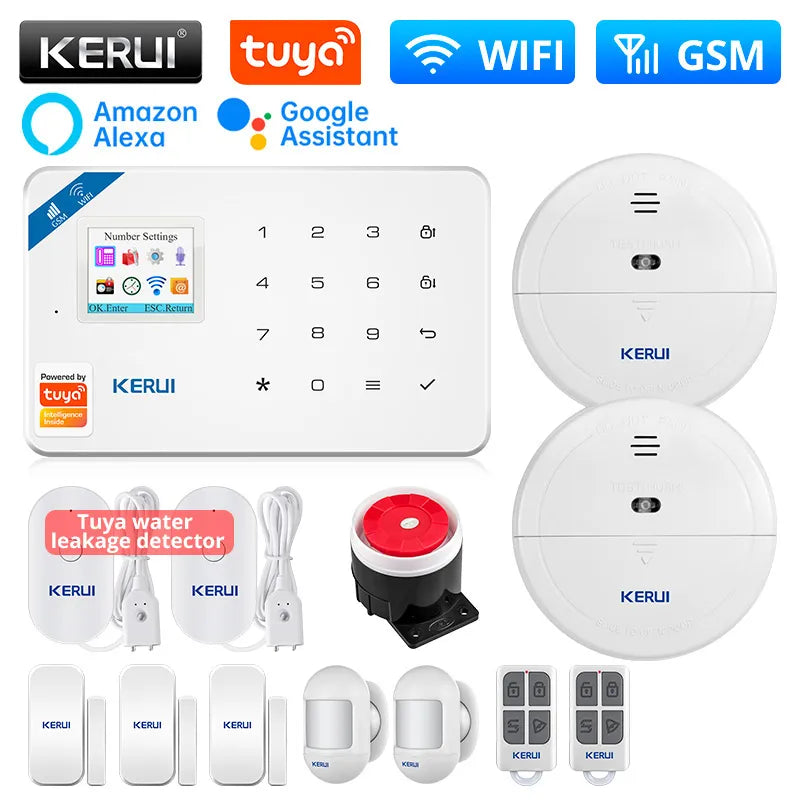 Kerui Plastic Smart Wireless Motion Detector Security Sensor Kit