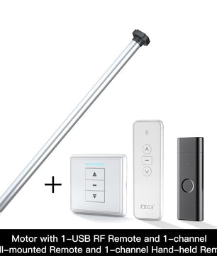 Moes Plastic Electric Remote Control Tubular Roller Blind Motor