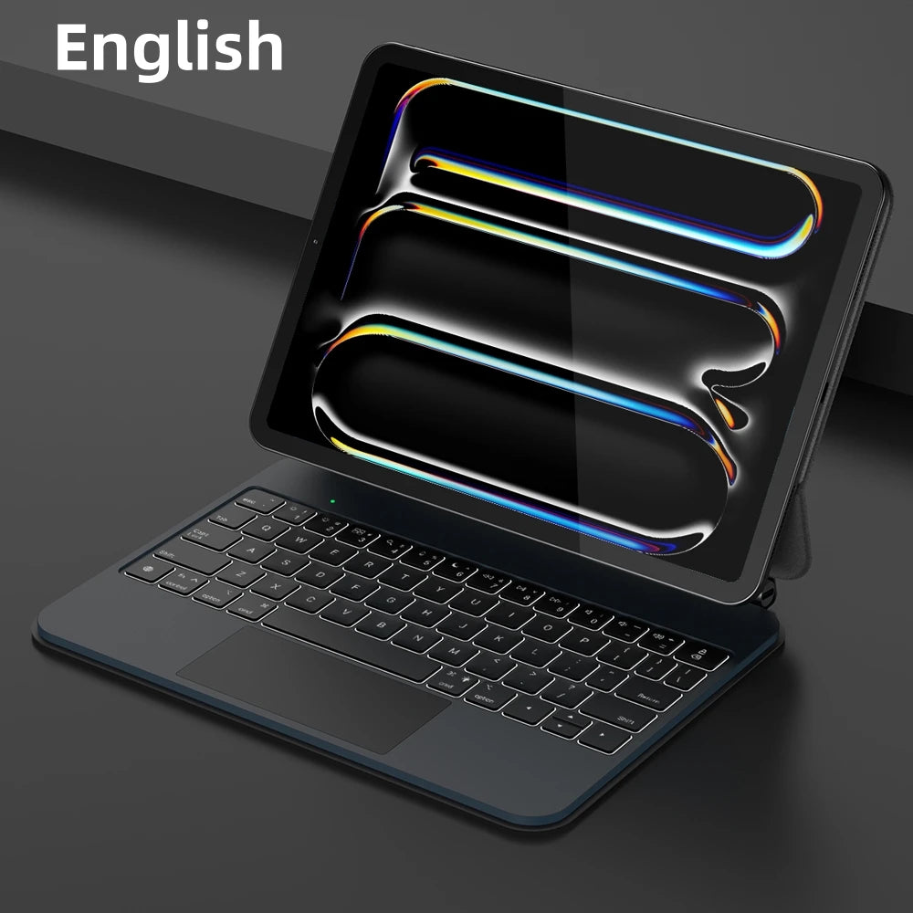 11 Inches Wireless Magnetic Magic Keyboard Case for Apple iPad