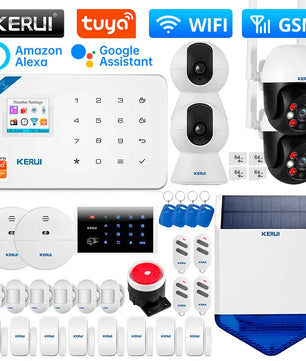 Kerui Plastic Smart Wireless Motion Detector Security Sensor Kit