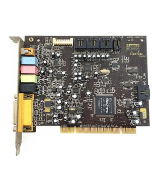 SB Live 5.1 Original Creative Debugging PCI-E Sound Card
