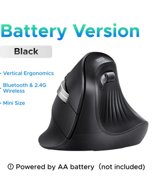 Ugreen Wireless 2.4G 4000DPI Bluetooth Small Vertical Mouse
