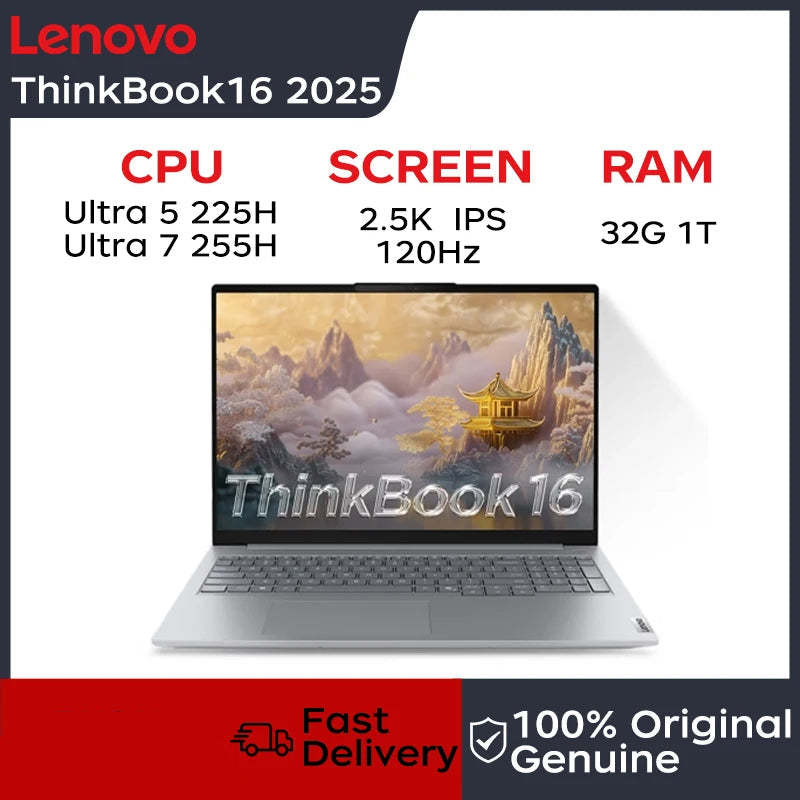 1TB 32GB Intel Core Ultra 5 225 H Bluetooth Lenovo Laptop