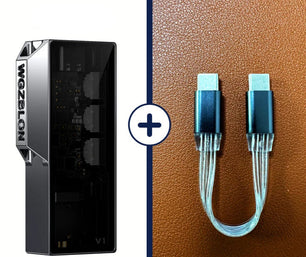 Dual CS43131 Chips Portable DAC/AMP with Versatile Output Ports