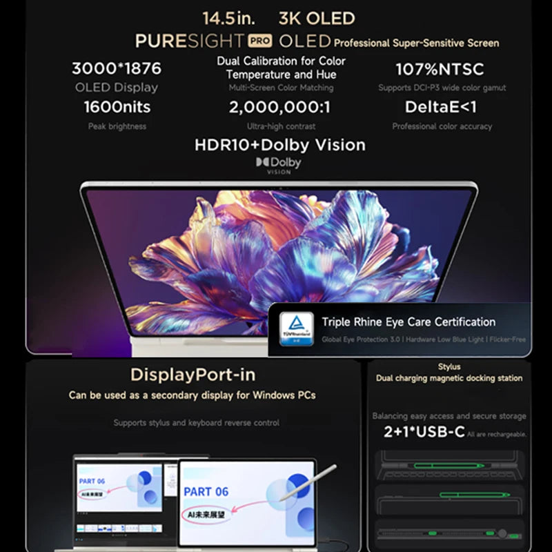Lenovo YOGA Pad Pro 16GB RAM 512GB SSD 14.5 Inch Tablet