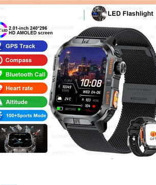 Alloy Waterproof Android Square Shape On-Wrist Smartwatch