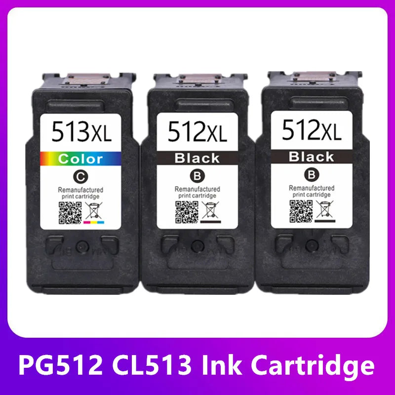 Compatible PG512 CL513 for Canon pg 512 cl 513 ink cartridge for pg-512 Pixma MP230 MP250 MP240 MP270 MP480 MX350 IP2700 printer