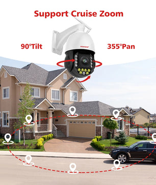 Boavision 8MP 4G Sim Card Humanoid Tracking Surveillance Camera