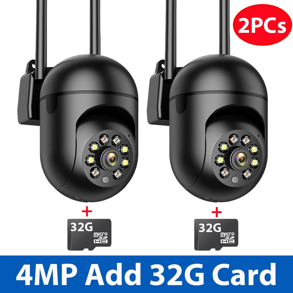 4MP Single Lens Wifi 5X Digital Zoom Surveillance Camera