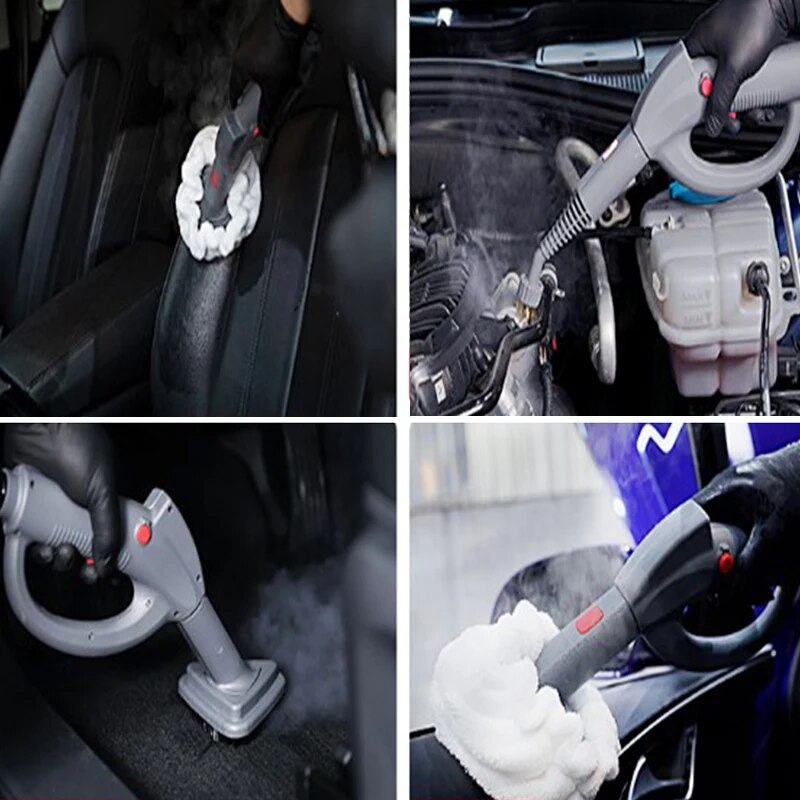 220V 1500W Plastic High Pressure Temperature Steam Car Cleaner