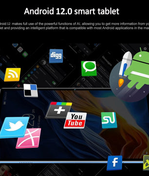 8000mAh 8GB RAM 512GB ROM 10.1 Inches Octa Core Android Tablet