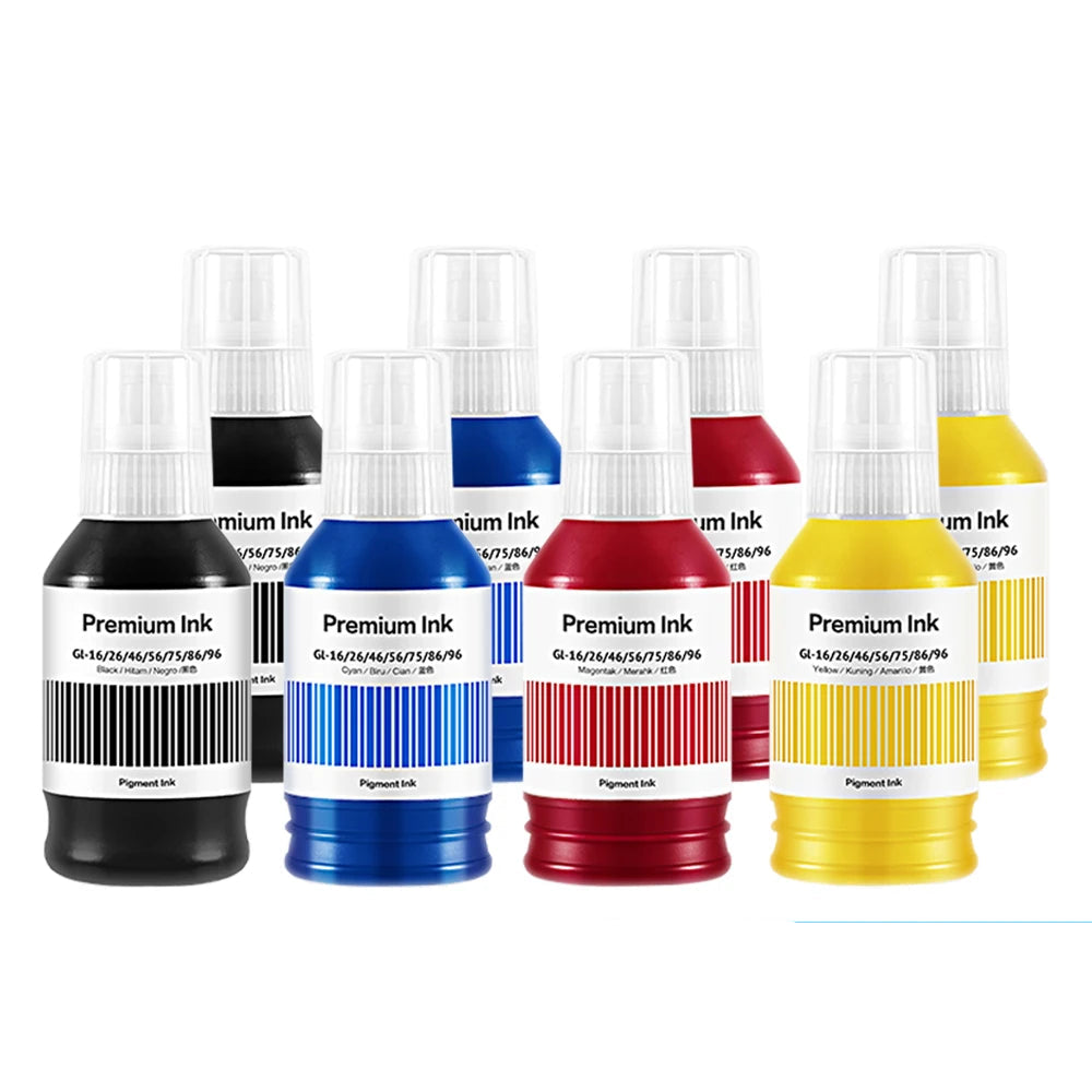 170ml Ink Refill Compatible For Canon MAXIFY GX5010/GX6010/GX7010 Printer