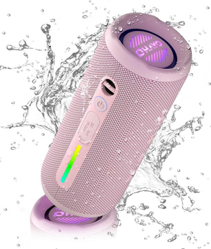 ABS IP67 Bluetooth 5.3 Waterproof Portable Speaker with Lights