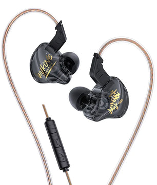 PVC Wired Dynamic IEM Cable Monitor Earphones For Sleeping