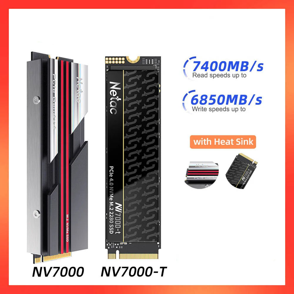 PCIe 4.0x4 M.2 2280 Internal Solid State Drive For Laptop & Desktop