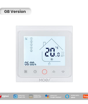 MOES ZigBee Plastic Smart Thermostat with Alexa Google Home