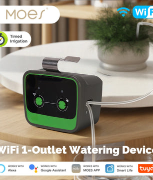 MOES Smart Water Timer Irrigation Controller with Alexa Google Home