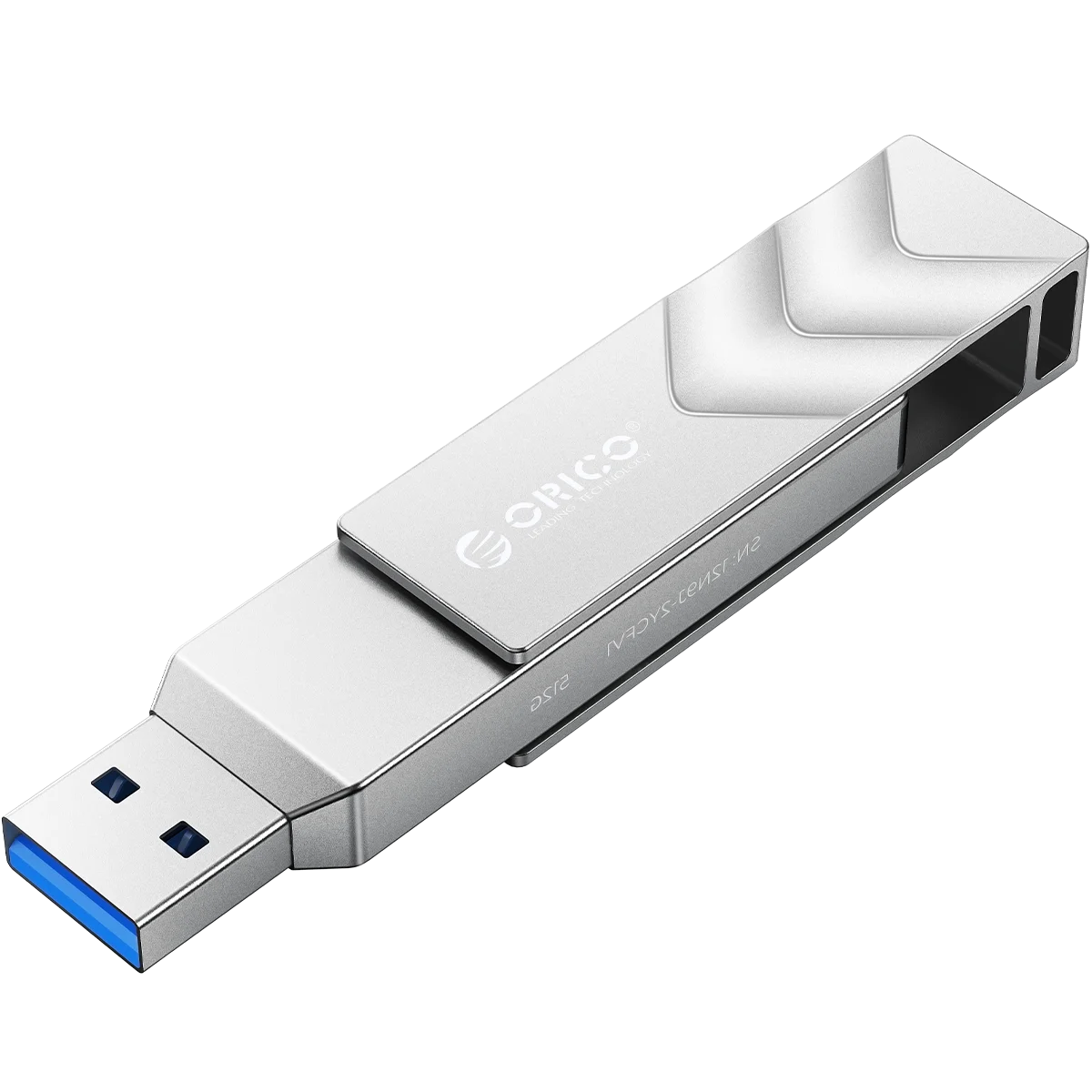 Orico Metal Portable 2-IN-1 Solid State Flash Drive For Laptop