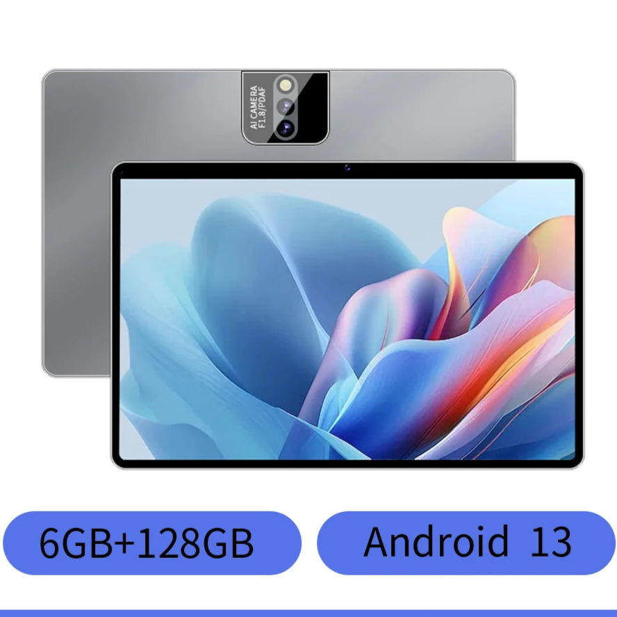5000mAh 5MP 6GB RAM 128GB ROM Fast Charging 10.1 Inch Tablet